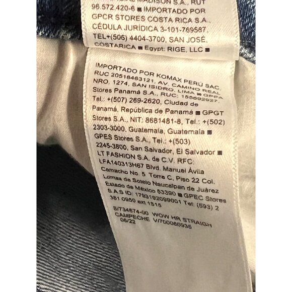 Old Navy women’s jeans plus size 20 high-rise blue stretch pockets medium wash - Picture 11 of 11